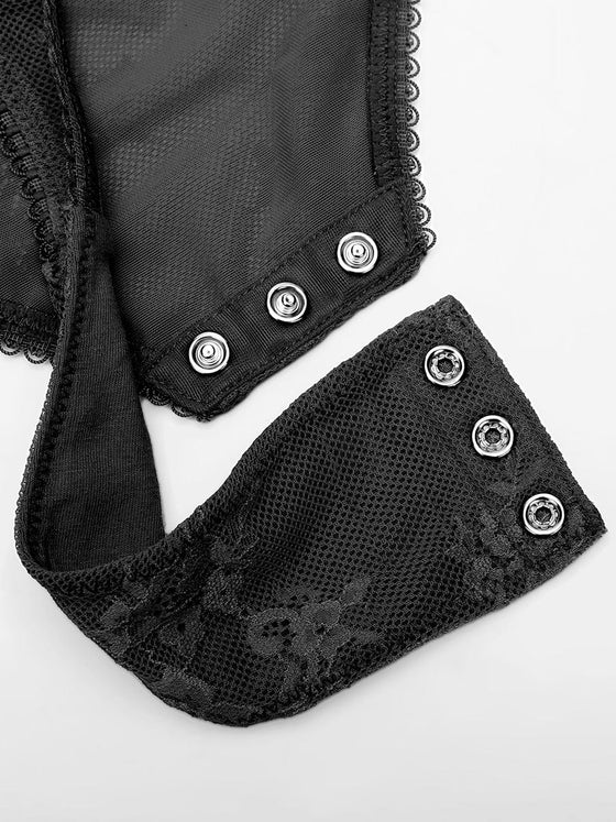 Wholesale Seamless Sexy Deep V-Neck Lace Shaping Thong Bodysuit