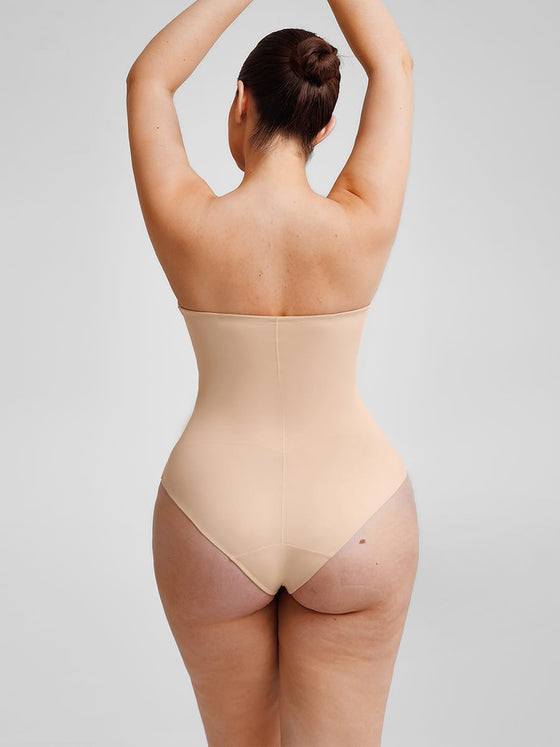 Wholesale Seamless Underwire Half Cup Shapewear Bodysuit with Removable Pads SPU