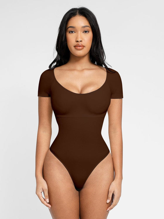 Wholesale 🌿Eco-friendly Seamless Super Strong Chest Support Shapewear Bodysuit SPU