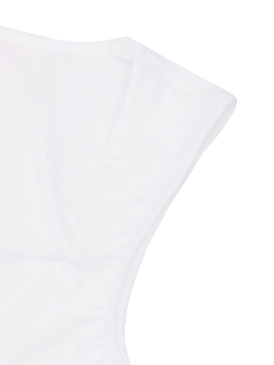 Wholesale Shapewear Sleeveless Square Neck Waist Shaping Bodysuit SPU