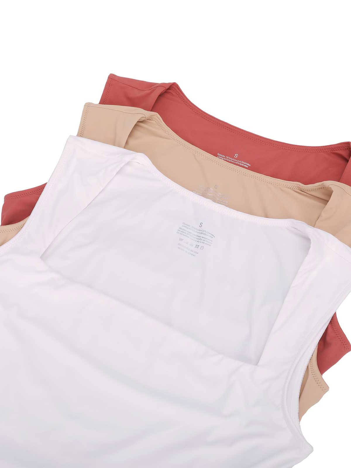 Wholesale Shapewear Sleeveless Square Neck Waist Shaping Bodysuit SPU