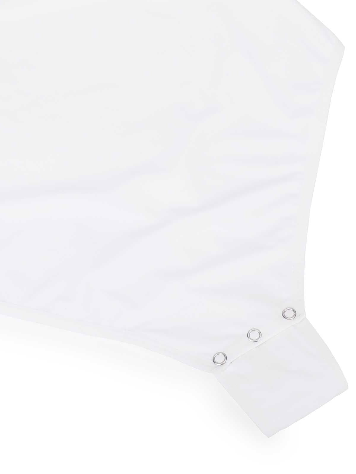 Wholesale Shapewear Short Sleeve Crew Neck Snap Gusset Bodysuit SPU