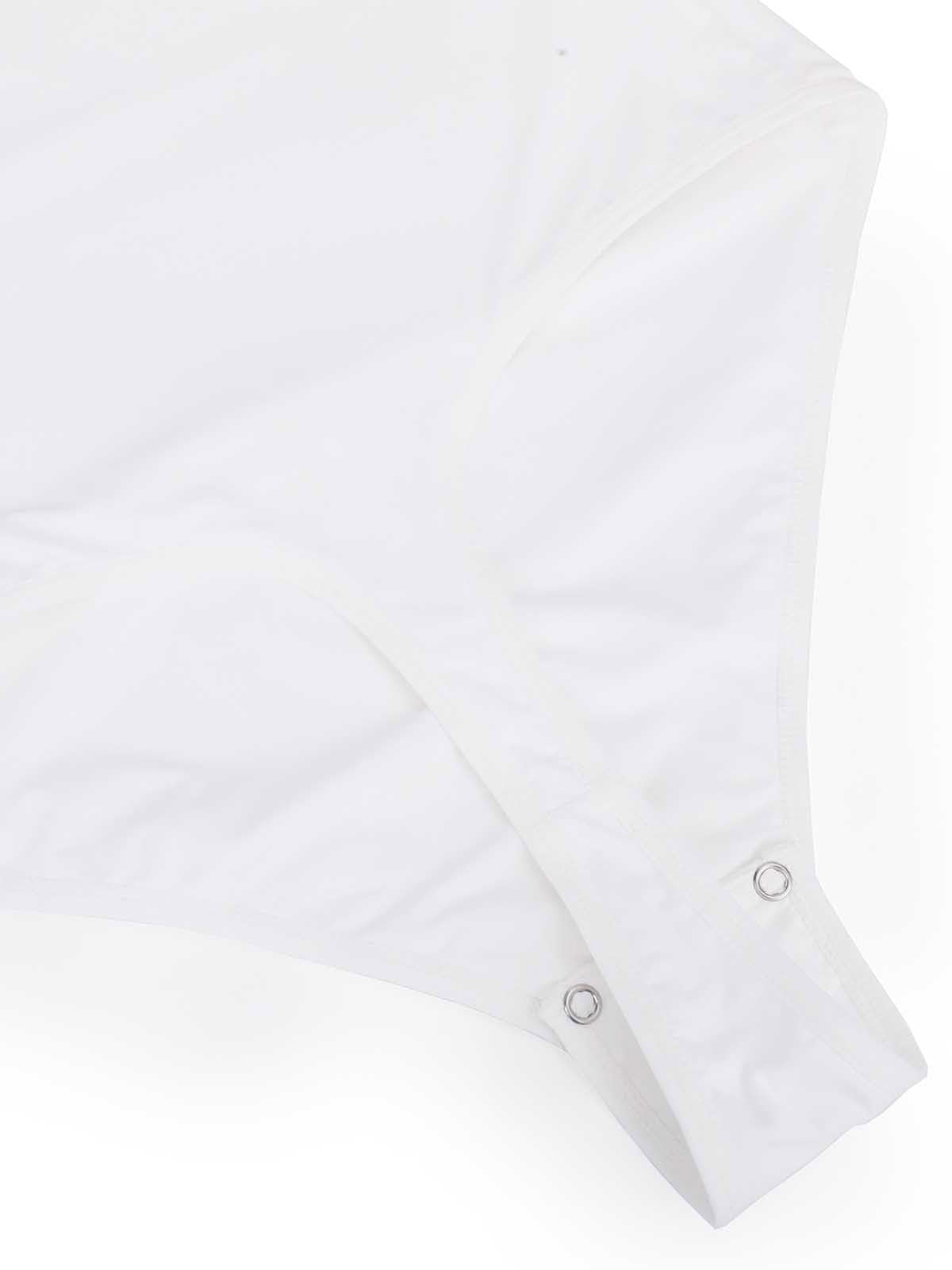 Wholesale Shapewear Short Sleeve Crew Neck Snap Gusset Bodysuit SPU