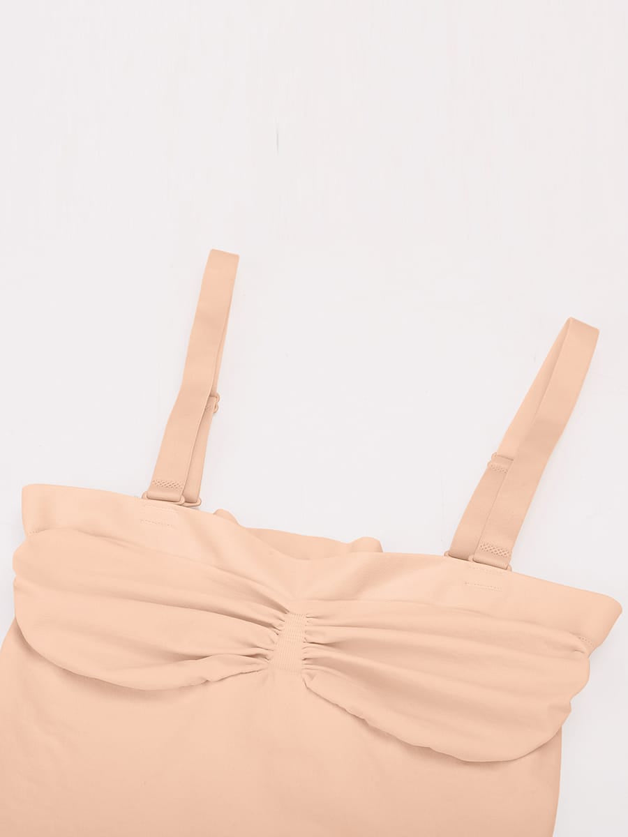 Wholesale Seamless Buttery Soft Strapless Tummy Control  Thong Bodysuit SPU