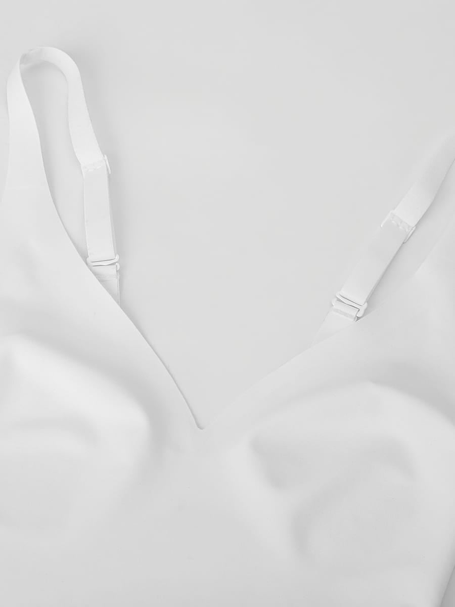 Wholesale Unlined Plunge Thong Bodysuit with No Panty Lines SPU