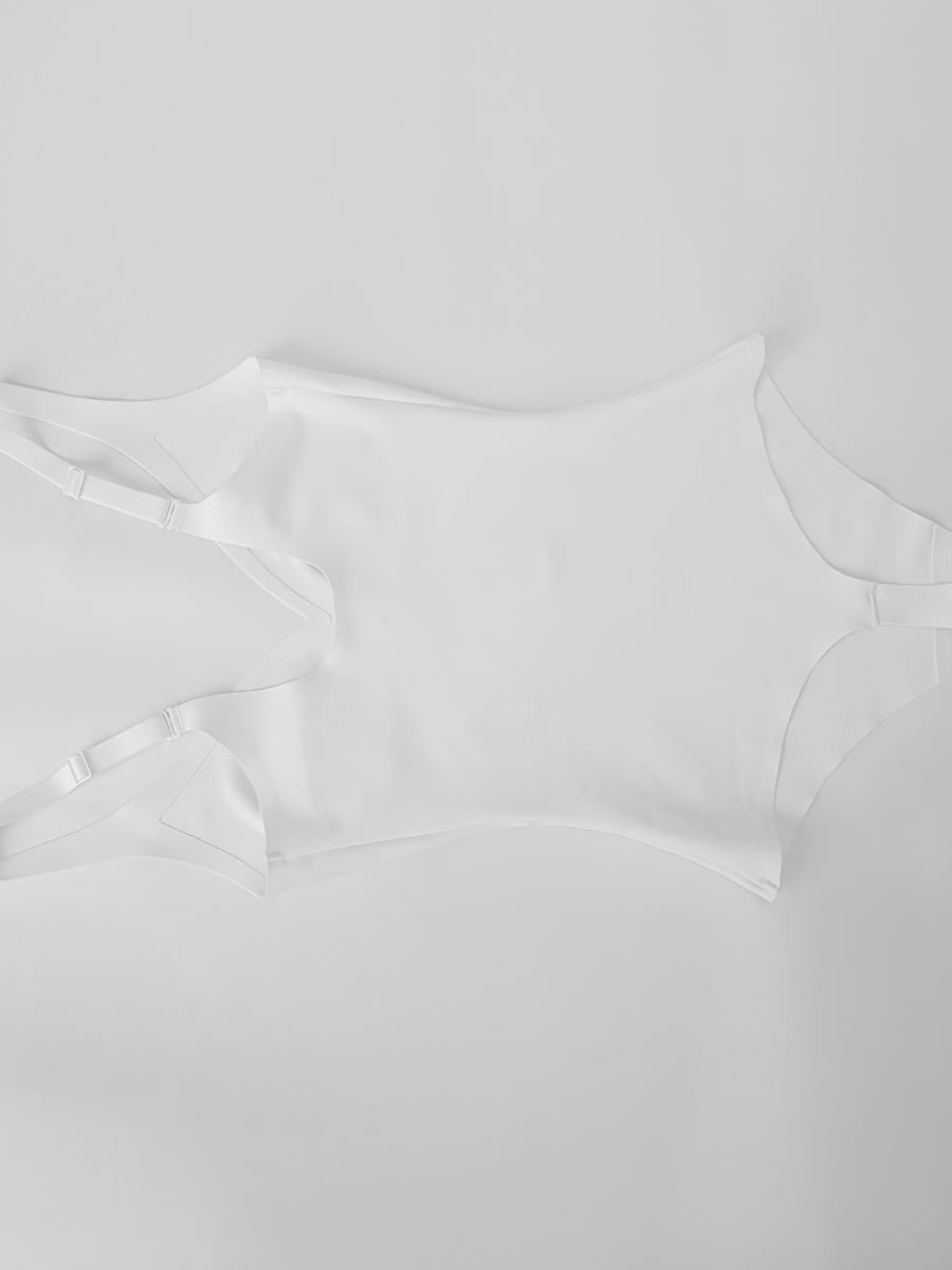 Wholesale Unlined Plunge Thong Bodysuit with No Panty Lines SPU