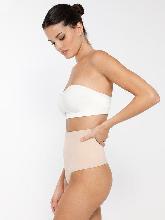Wholesale Seamless Strapless Wireless Breast Support Bra with Removable Cup Pad