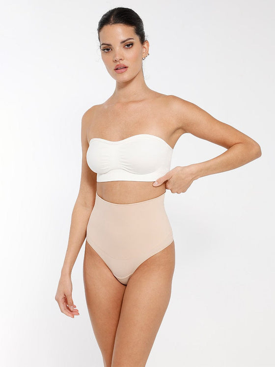 Wholesale Seamless Strapless Wireless Breast Support Bra with Removable Cup Pad