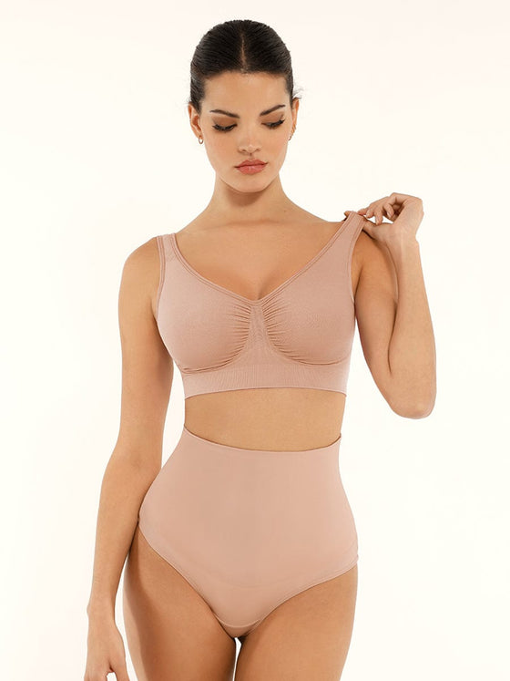 Wholesale Seamless Shaping Bust Support Wider Back Bra