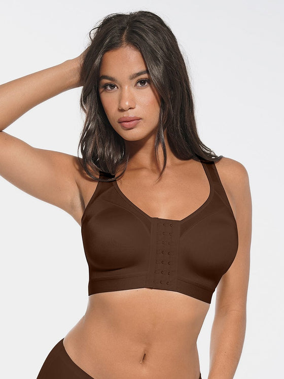 Wholesale Full Coverage Wireless No Padding Smooth Back & Side Support Post-Surgery Bra