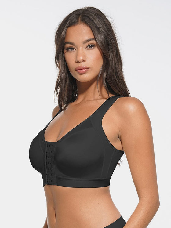 Wholesale Full Coverage Wireless No Padding Smooth Back & Side Support Post-Surgery Bra