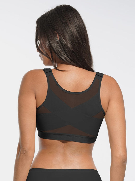 Wholesale Full Coverage Wireless No Padding Smooth Back & Side Support Post-Surgery Bra