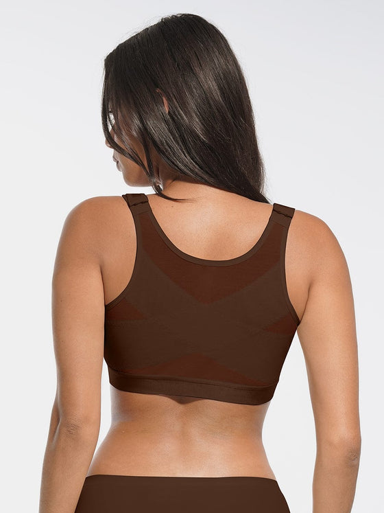 Wholesale Full Coverage Wireless No Padding Smooth Back & Side Support Post-Surgery Bra