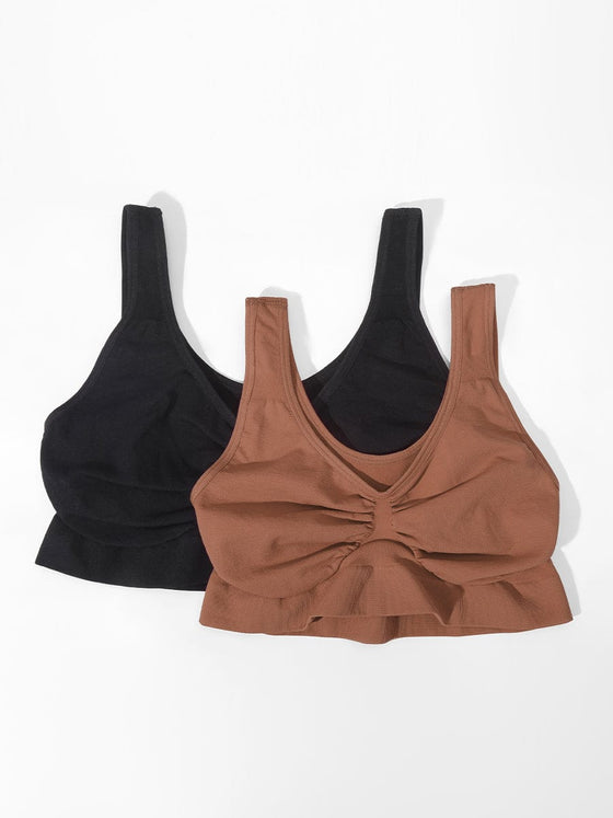 Wholesale Seamless Shaping Bust Support Wider Back Bra