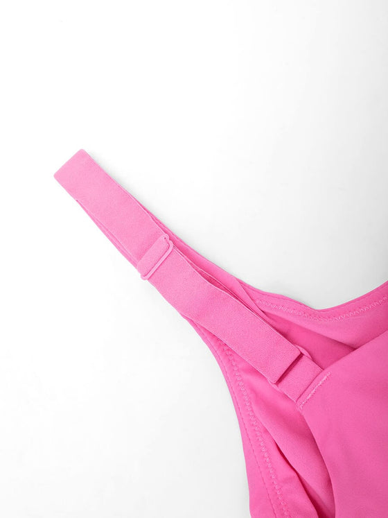 Wholesale Unpadded Underwired Deep V-Neck Side Support Bra