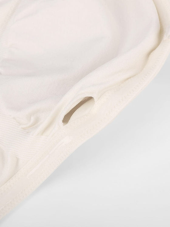 Wholesale Seamless Strapless Wireless Breast Support Bra with Removable Cup Pad