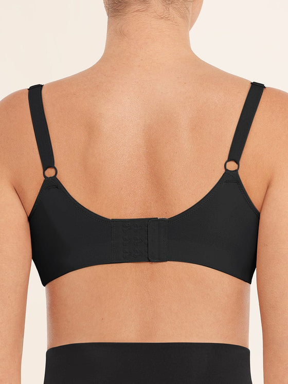Wholesale Seamless Comfort Underarm Smoothing V-Neck Bralette with Adjustable Straps
