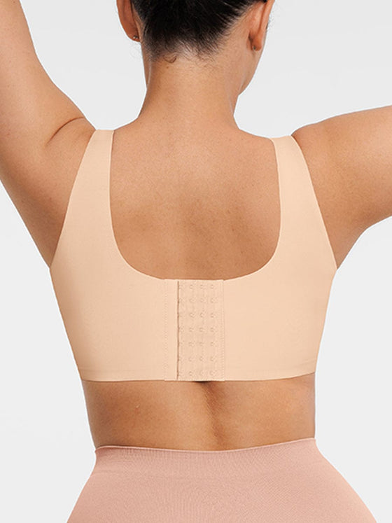Wholesale Fitted V-Neck Seamless Bra Tank Top