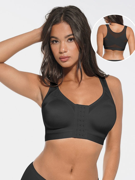 Wholesale Full Coverage Wireless No Padding Smooth Back & Side Support Post-Surgery Bra