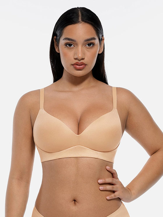 Wholesale Wireless Push Up Demi Coverage Bralettes Bra