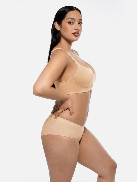 Wholesale Wireless Push Up Demi Coverage Bralettes Bra