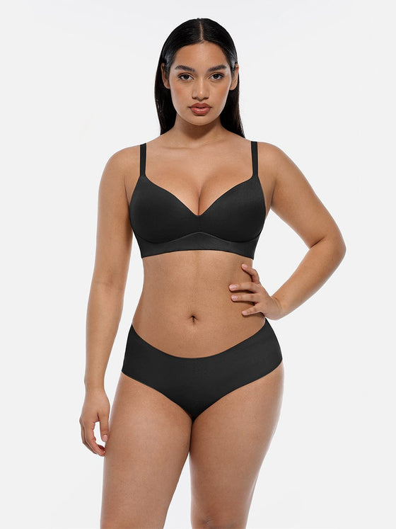Wholesale Wireless Push Up Demi Coverage Bralettes Bra