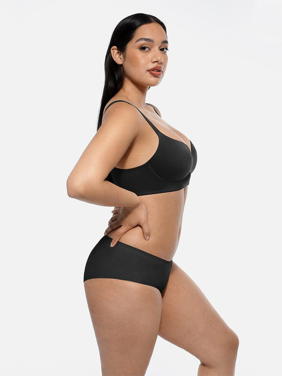 Wholesale Wireless Push Up Demi Coverage Bralettes Bra