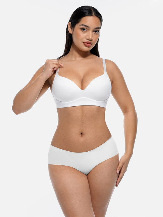 Wholesale Wireless Push Up Demi Coverage Bralettes Bra