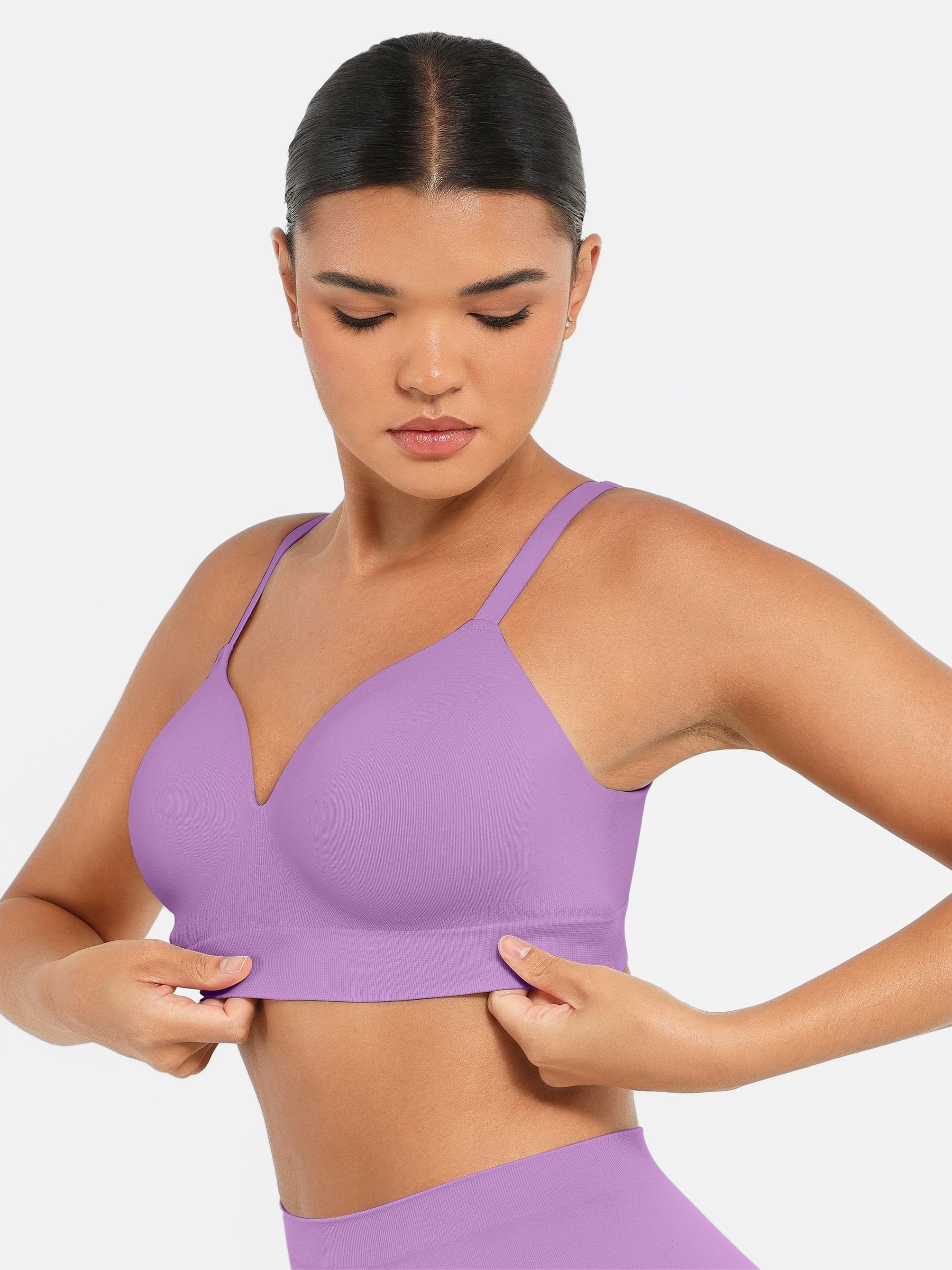 Wholesale Seamless Wireless Bust Support Shapewear Bra