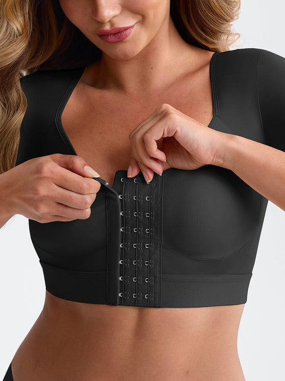 Wholesale Post Surgery Bust Support Arm Compression Posture Tank with Easy to Remove Blood Stains