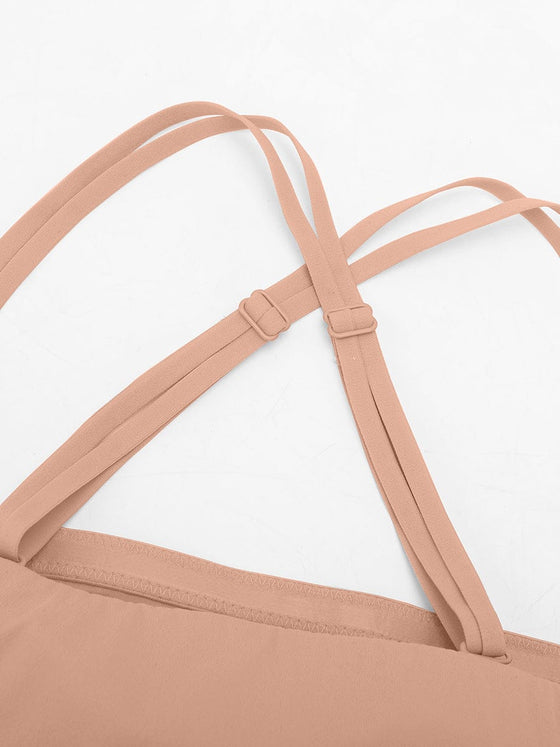 Wholesale Strapless Anti Slip Bandeau Bra Fixed Molded Cups FeelSoft Fabric Nipple Coverage