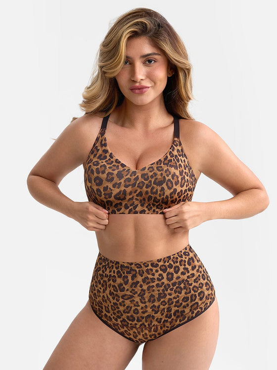 Wholesale Seamless Comfort Underarm Smoothing V-Neck Bralette with Adjustable Straps