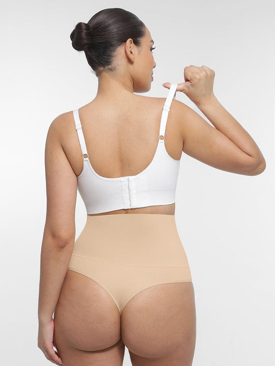 Wholesale Seamless Breast Support Back Fat Reduction Inner Bra With Removable cups