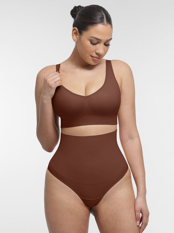 Wholesale Seamless Breast Support Back Fat Reduction Inner Bra With Removable cups