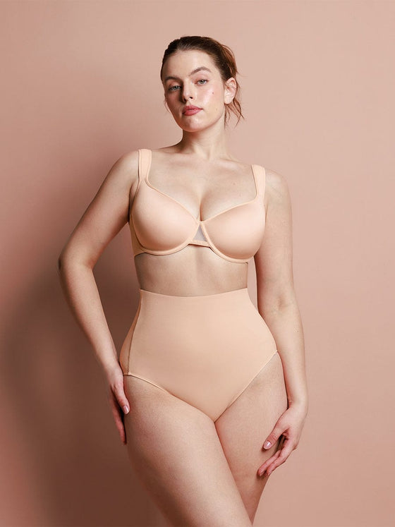 Wholesale Full Coverage Underwire Bra Memory Foam Cup Side Support Wide Strap