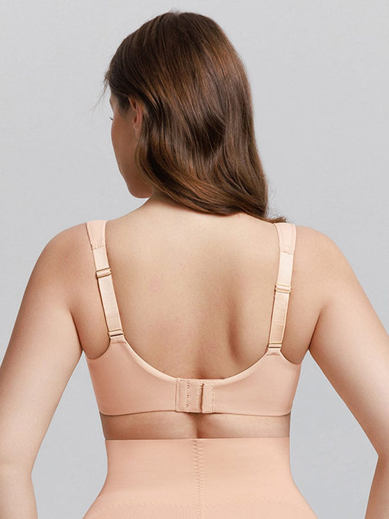 Wholesale Full Coverage Underwire Bra Memory Foam Cup Side Support Wide Strap