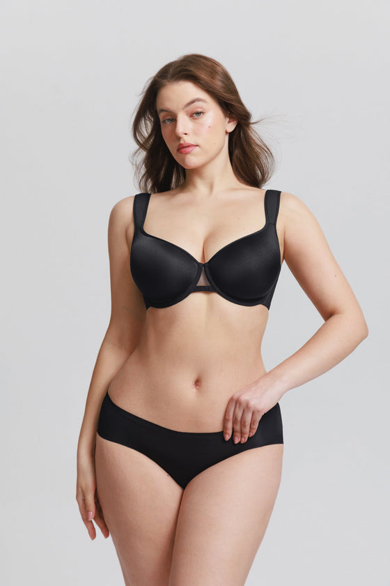 Wholesale Full Coverage Underwire Bra Memory Foam Cup Side Support Wide Strap