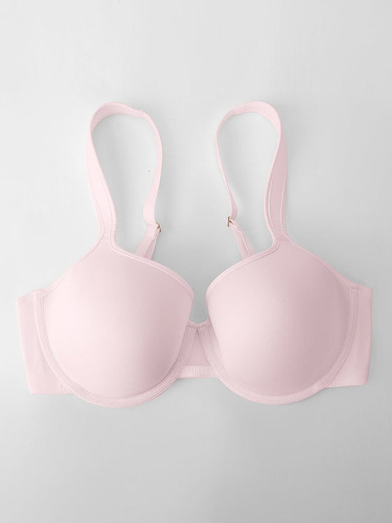 Wholesale Full Coverage Underwire Bra Memory Foam Cup Side Support Wide Strap