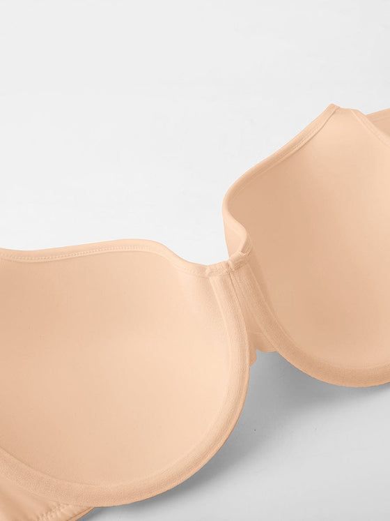 Wholesale Full Coverage Underwire Bra Memory Foam Cup Side Support Wide Strap
