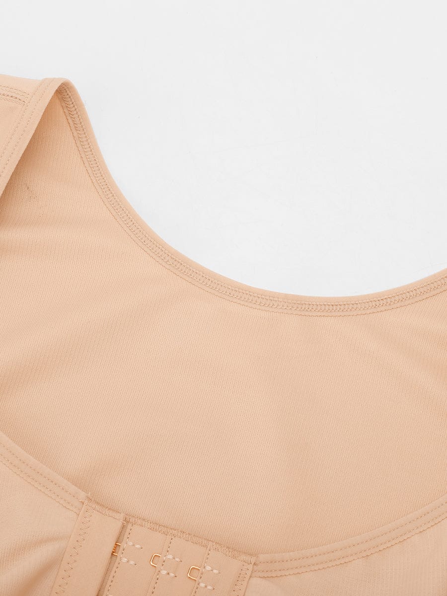 Wholesale Post Surgery Bust Support Arm Compression Posture Tank with Easy to Remove Blood Stains