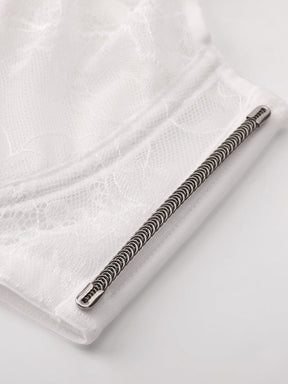 Wholesale Minimizing Bra Full Coverage Unlined Lace Mesh Side Support Underwire Smooth Back