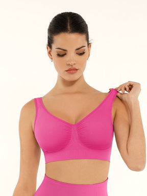 Wholesale Seamless Shaping Bust Support Wider Back Bra
