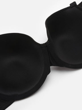 Wholesale Comfortable Invisible Memory Foam Lightly Lined Demi T Shirt Bra High Support Underwire Bra