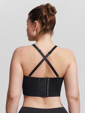 Wholesale Strapless Half Cup Underwire Bra Wide Back Strong Support Everyday Wear