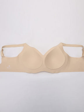 Wholesale Jelly Support Wireless Seamless Everyday T Shirt Bra for Large Breasts