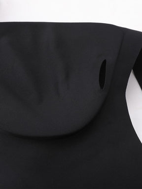 Wholesale Cut Out Wireless Bra Seamless Jelly Support Everyday T Shirt Bra for Big Chest SPU