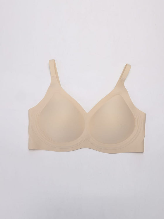 Wholesale Jelly Support Wireless Seamless Everyday T Shirt Bra for Large Breasts SPU