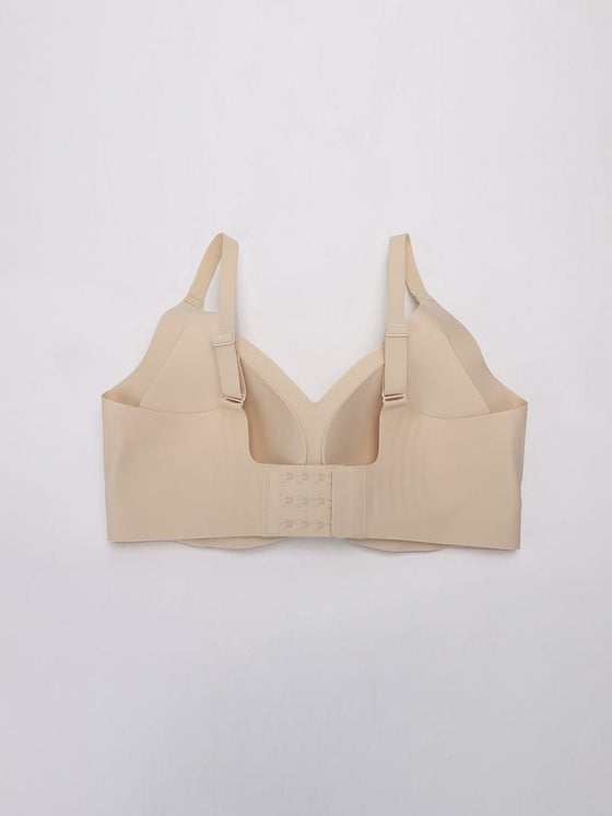 Wholesale Jelly Support Wireless Seamless Everyday T Shirt Bra for Large Breasts SPU