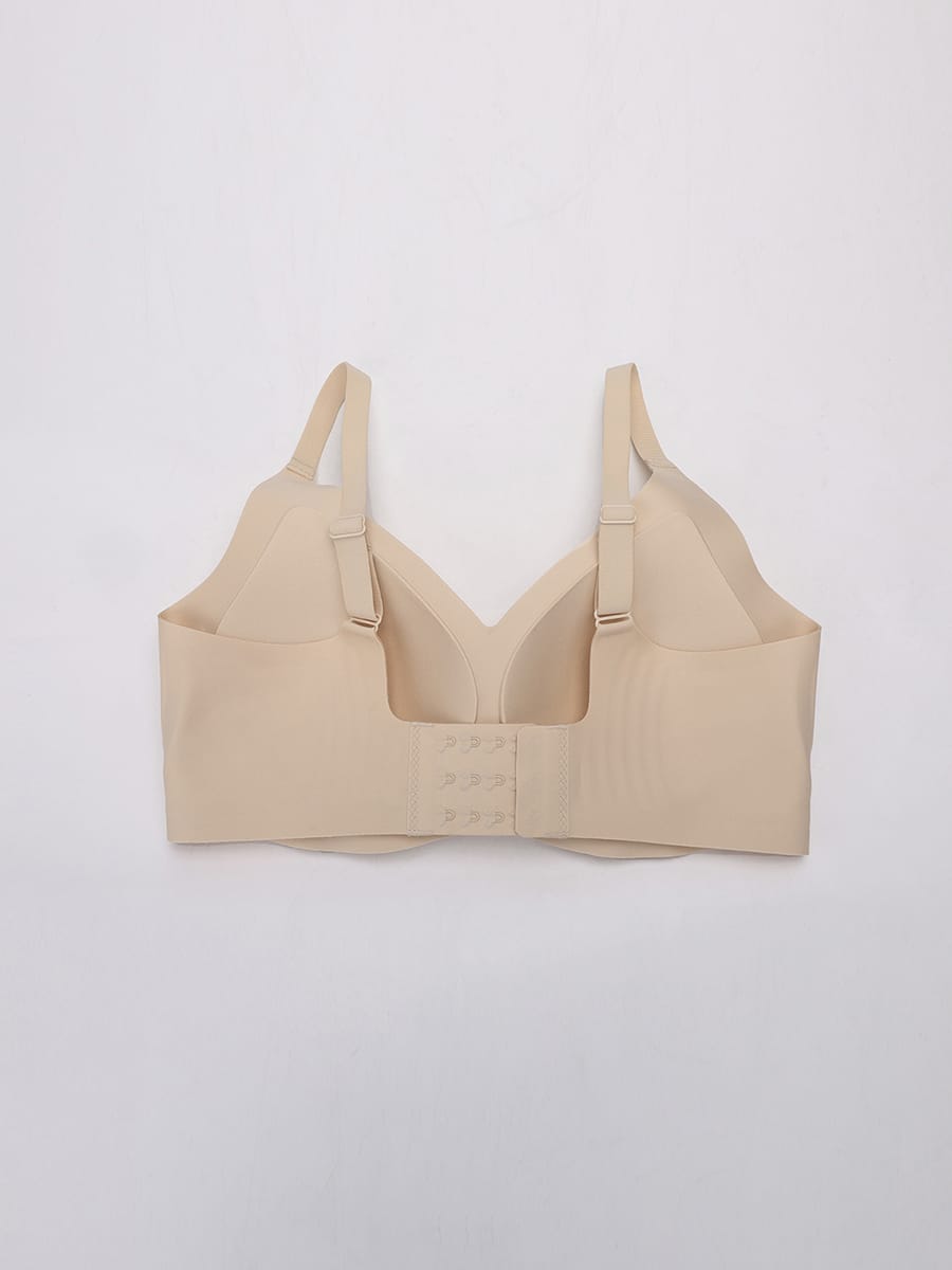 Wholesale Jelly Support Wireless Seamless Everyday T Shirt Bra for Large Breasts SPU