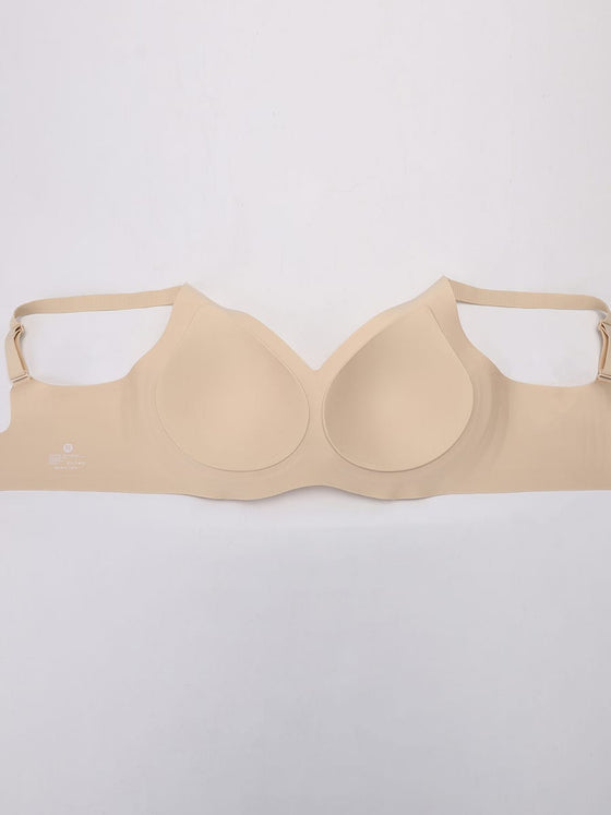 Wholesale Jelly Support Wireless Seamless Everyday T Shirt Bra for Large Breasts SPU